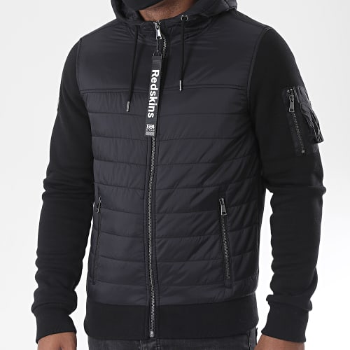 Veste Zippée Capuche Turner Zinc Noir