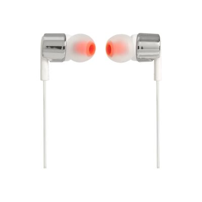 JBL T210 - écouteurs filaires avec micro - gris