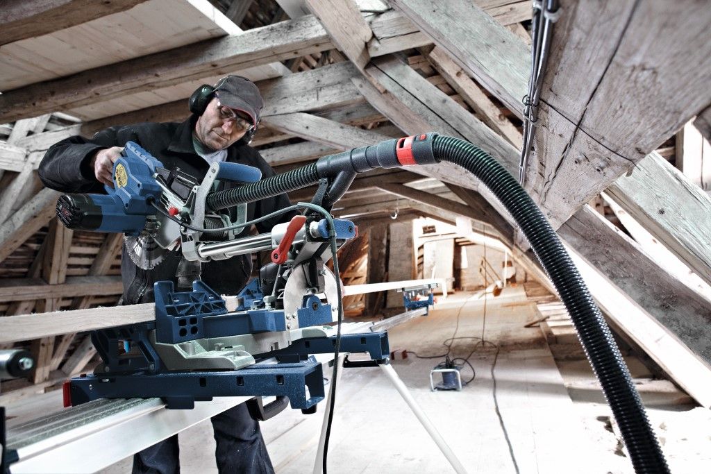 Bosch GCM 8 SJL afkortzaag mt GTA 2600 onderstel - 0615990FV8