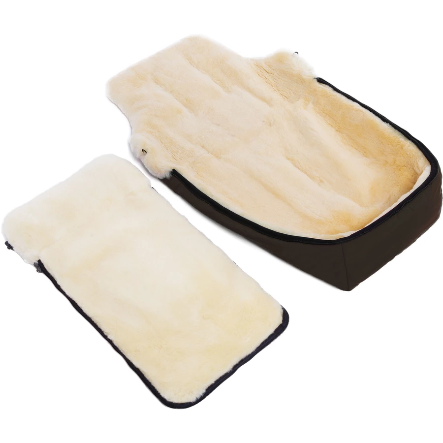 Werner Christ Baby Fußsack AROSA LUXE chocolate