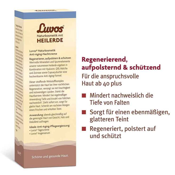 Luvos Heilerde Anti-Age Nachtcreme, 50 ml