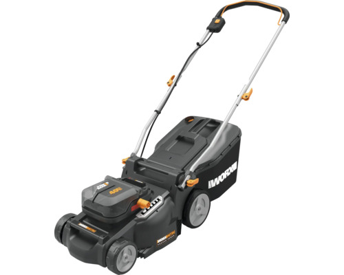 WORX NITRO WG737E accu grasmaaier inclusief 2x4Ah accu's en lader