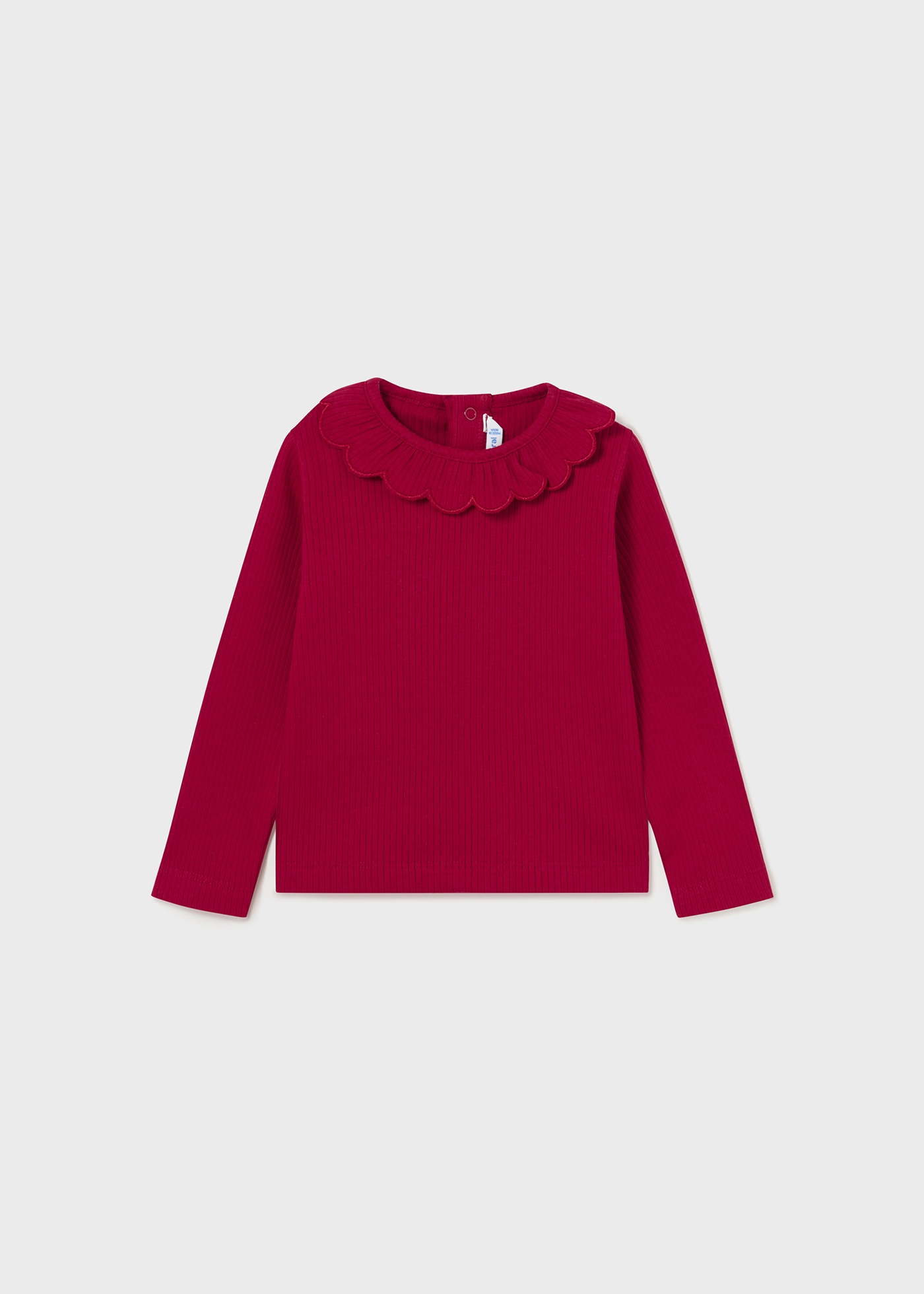 Camiseta infantil canelada Better Cotton