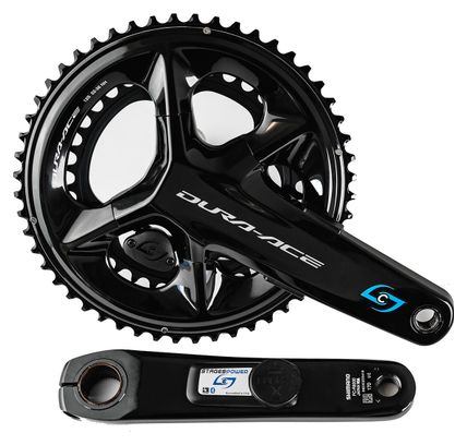 Pédalier Capteur de Puissance Stages Cycling Stages Power LR Shimano Dura-Ace R9200 50-34T Noir