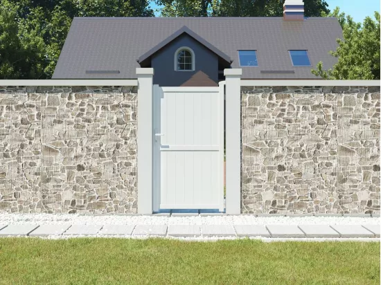 Portillon aluminium 