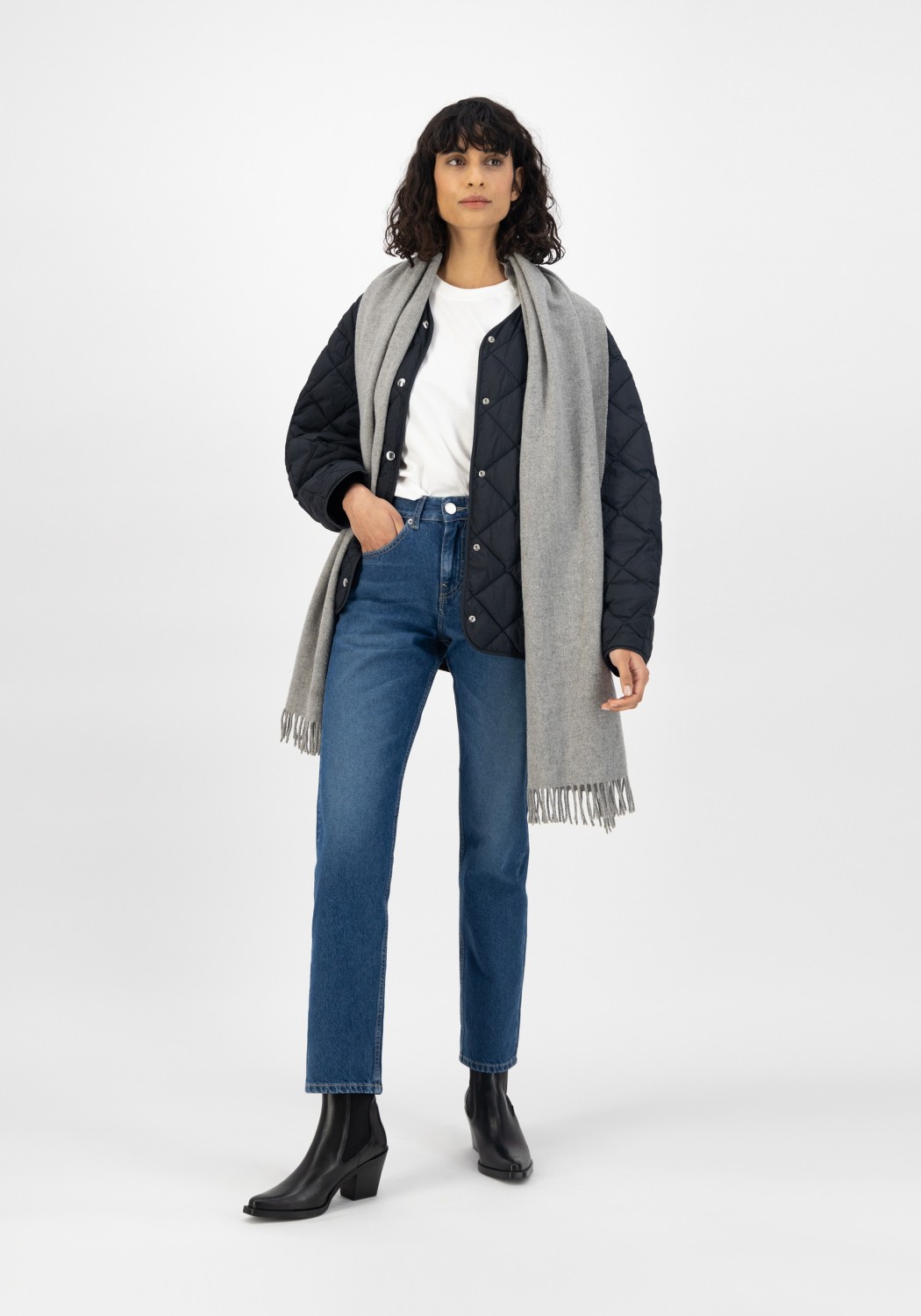 Mud Jeans Damenjeans Easy Go Used Stone
