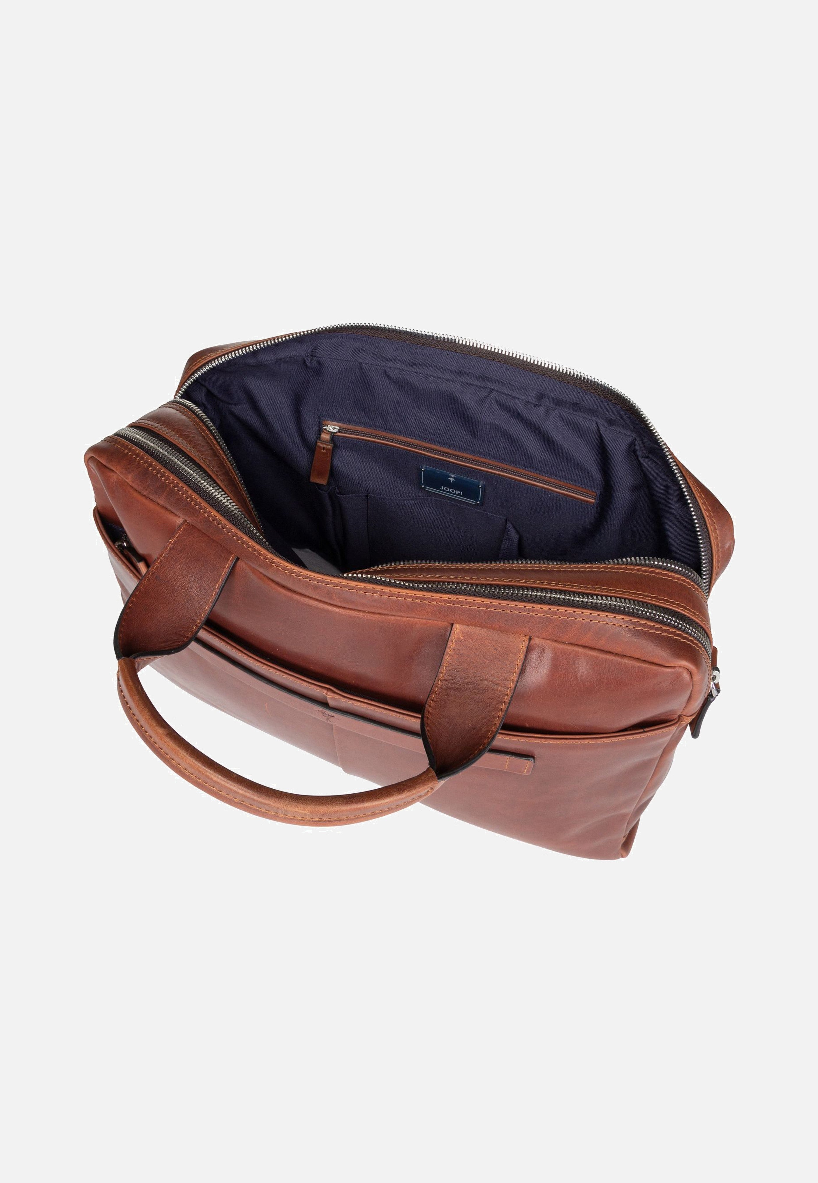 Loreto Pandion BriefBag MHZ Dark Brown - Aktentasche