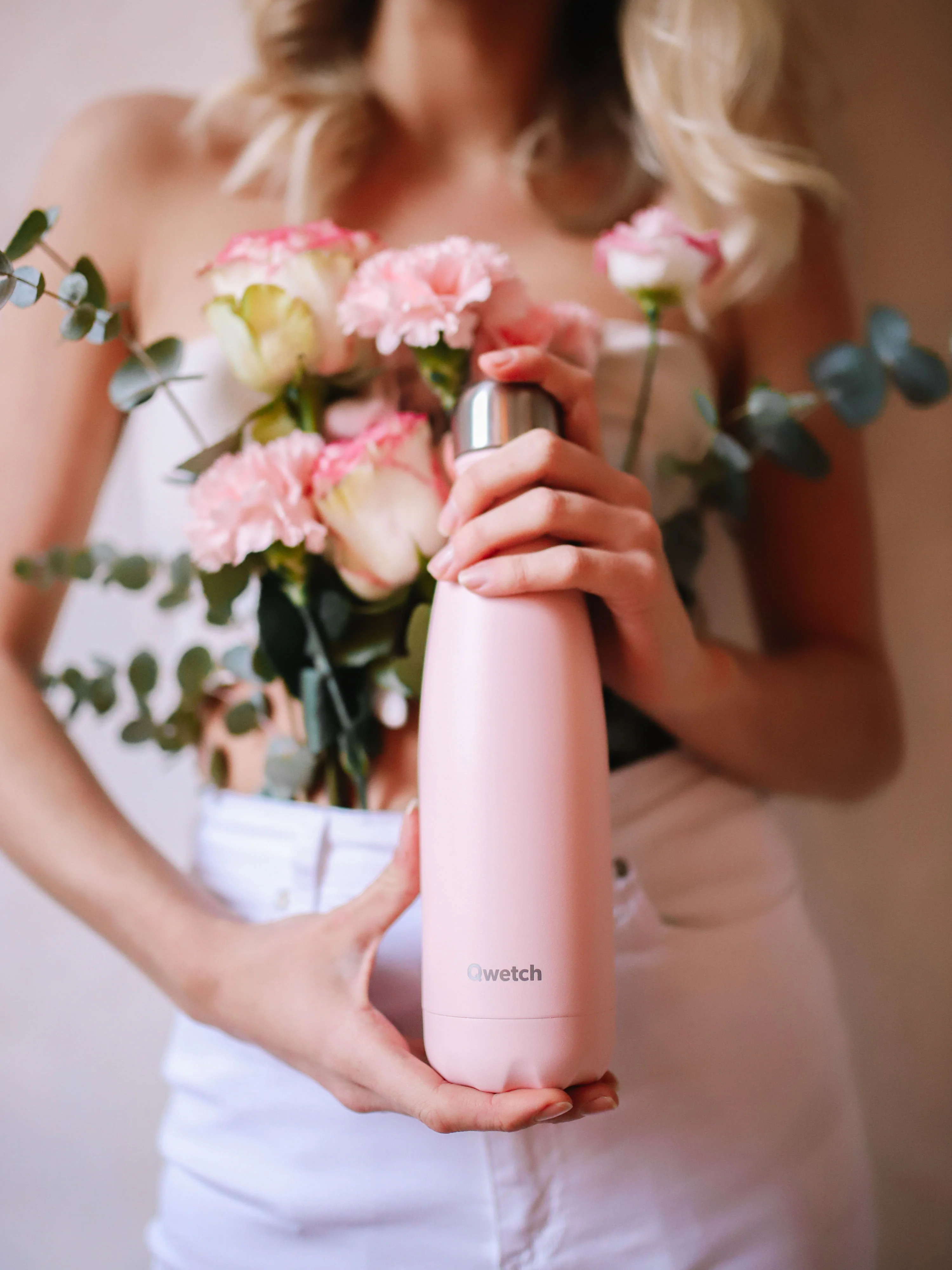 Bouteille Isotherme Originals Pastel Rose - Qwetch