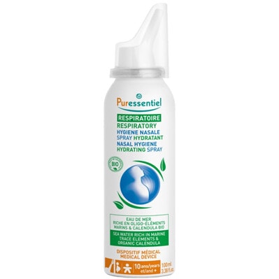 Spray d'hygiène nasale - Hydratant respiratoire - 100 ml