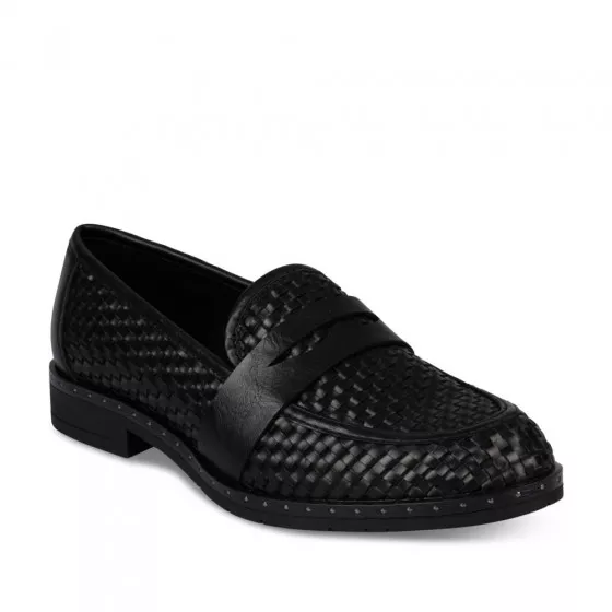 Mocassins NOIR VIA DONNA