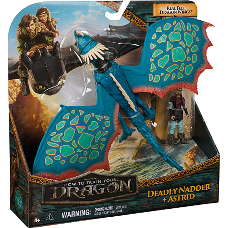 Dragons movie viking og deluxe drage – flere varianter – assorteret