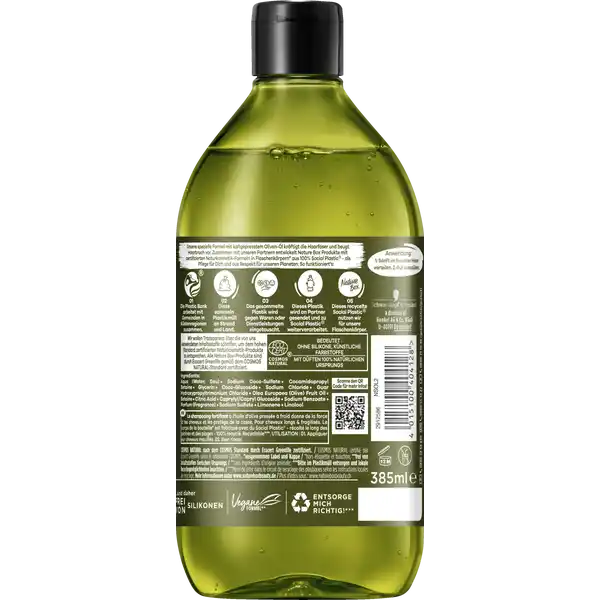 Kräftigungs Shampoo mit kaltgepresstem Olivenöl