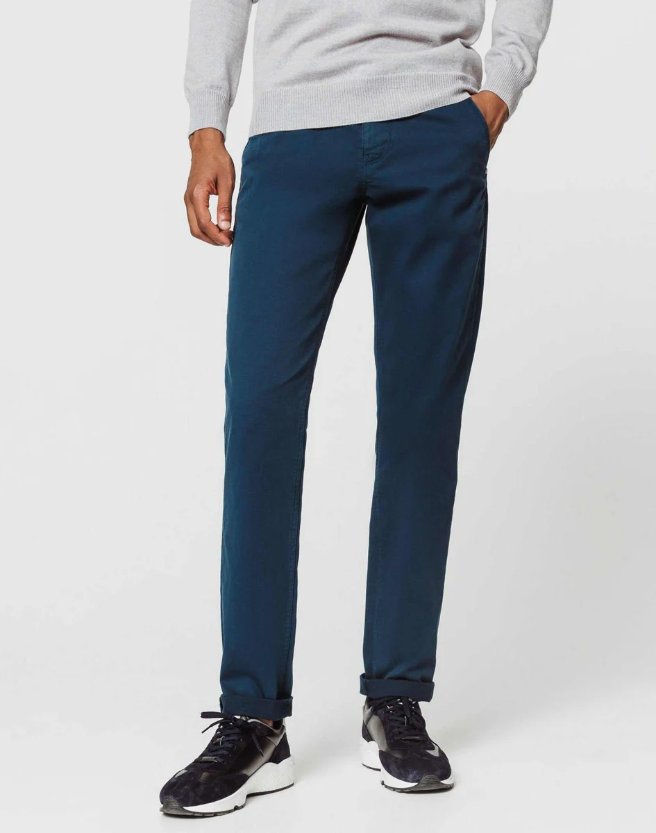 Chino fashion bleu denim