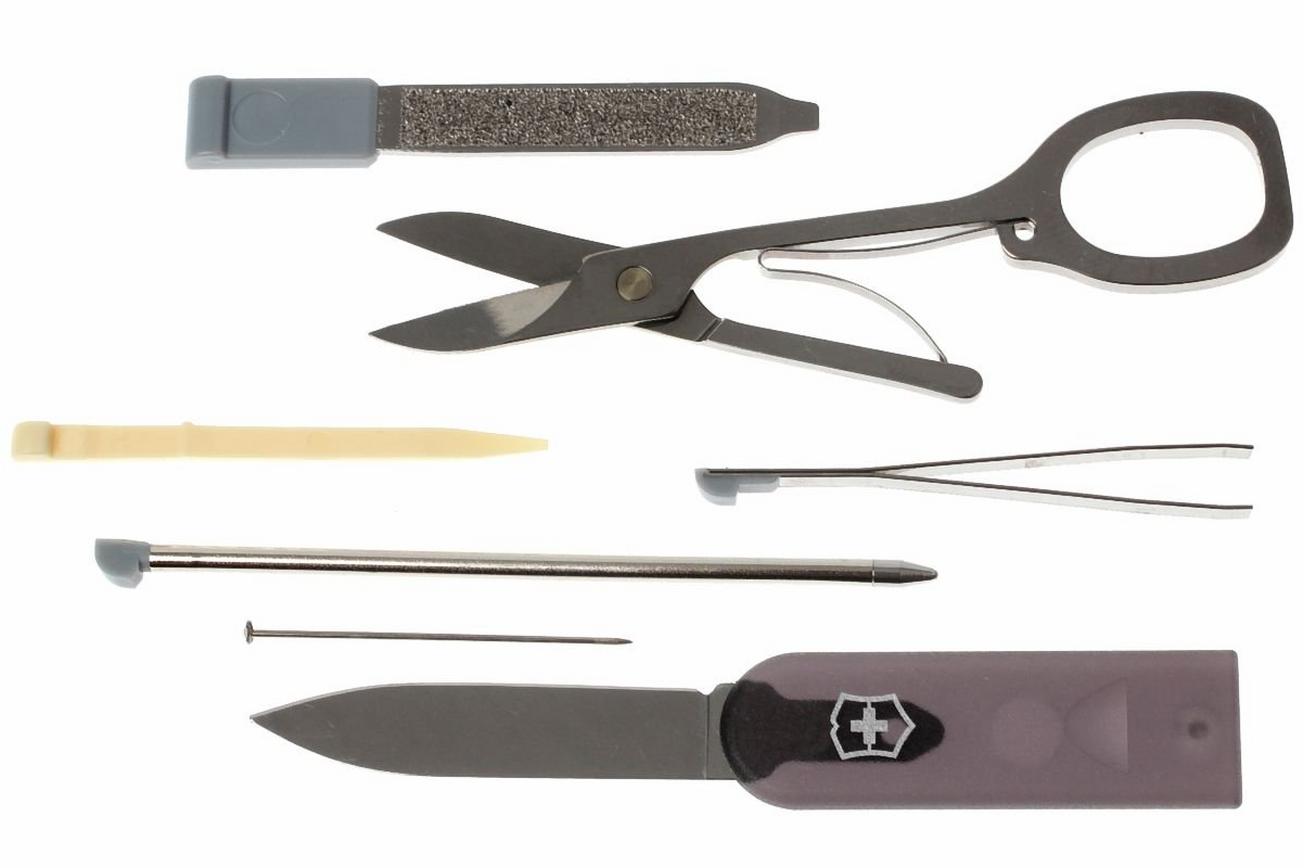 Victorinox SwissCard Classic transparant zwart 0.7133.T3