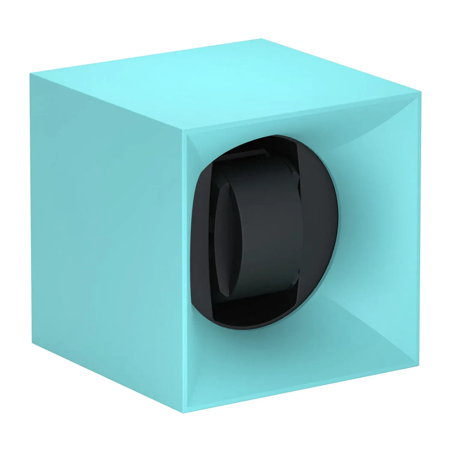 SwissKubik Startbox Turquoise Watch Winder 1 ur Blå Plast SK01.STB012