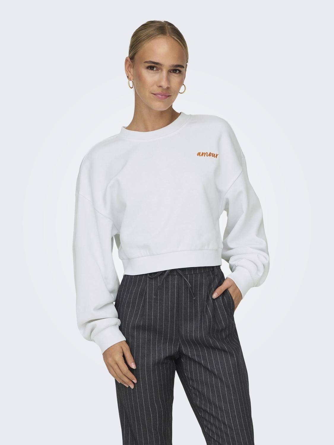 ONLODESSA Sweatshirt Bright White