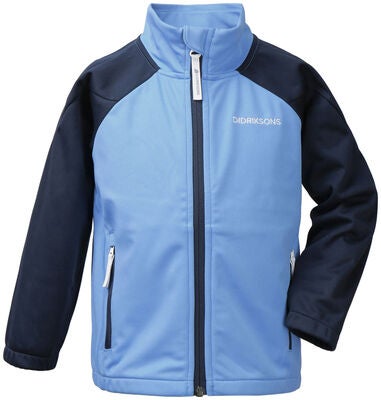 Didriksons Vinden Softshelljakke, Breeze Blue