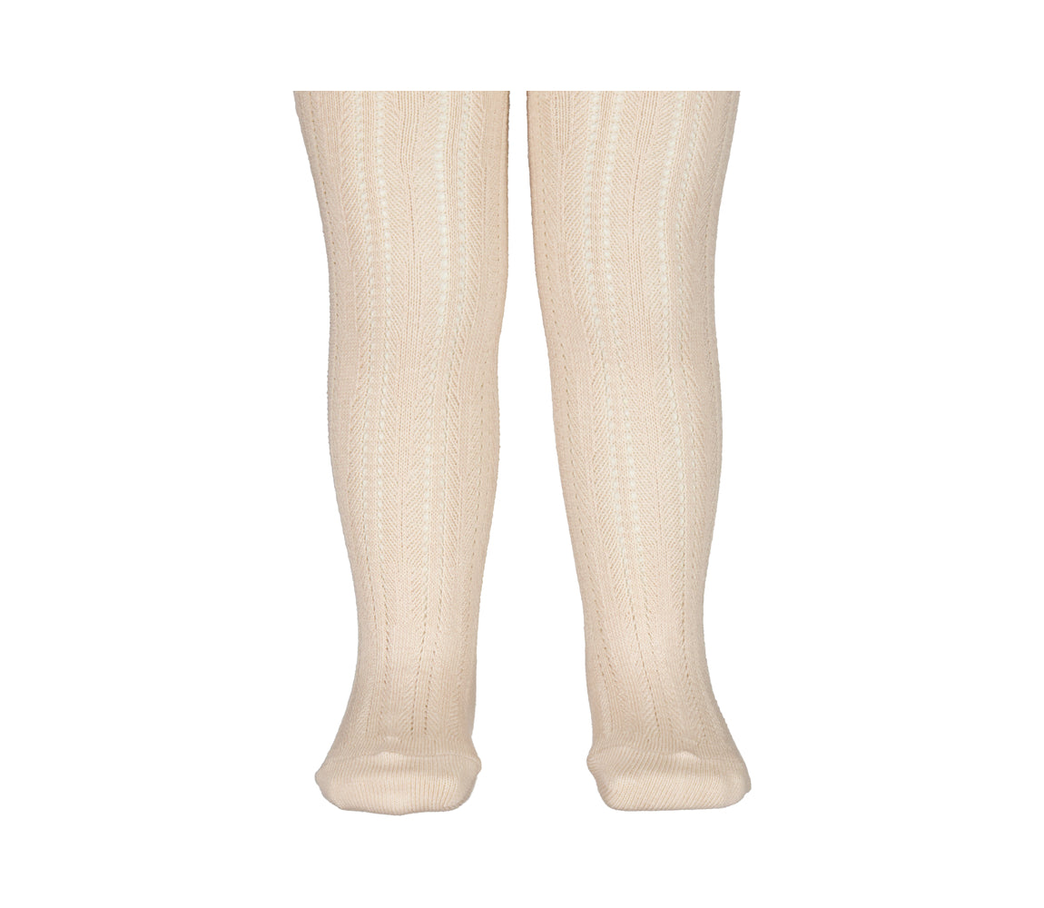 Tights Pointelle, Strømpebukser - Moon