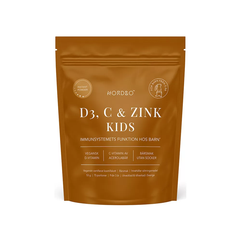 NORDBO D3, C & Zink Kids - 53 g