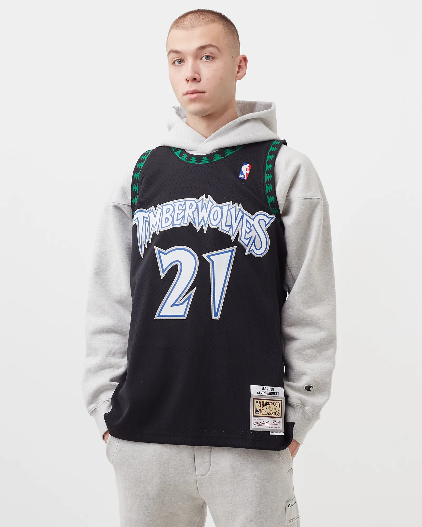 Mitchell & Ness NBA Swingman Jersey Minnesota Timberwolves Alternate 1997-98 Kevin Garnett #21