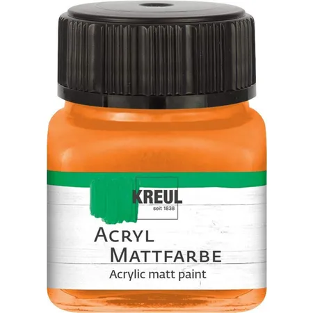 KREUL Acryl Mattfarbe Orange 20 ml