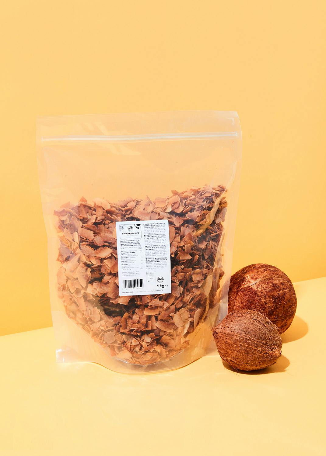 Bio Kokoschips mit Kokosblütenzucker 1 kg