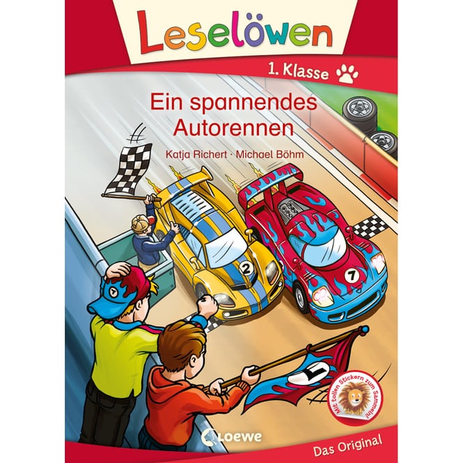 Ein Spannendes Autorennen - Leselöwen 1.Klasse