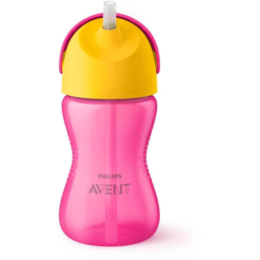 Philips Avent Strohhalmbecher SCF79802 pink 300 ml 12M+