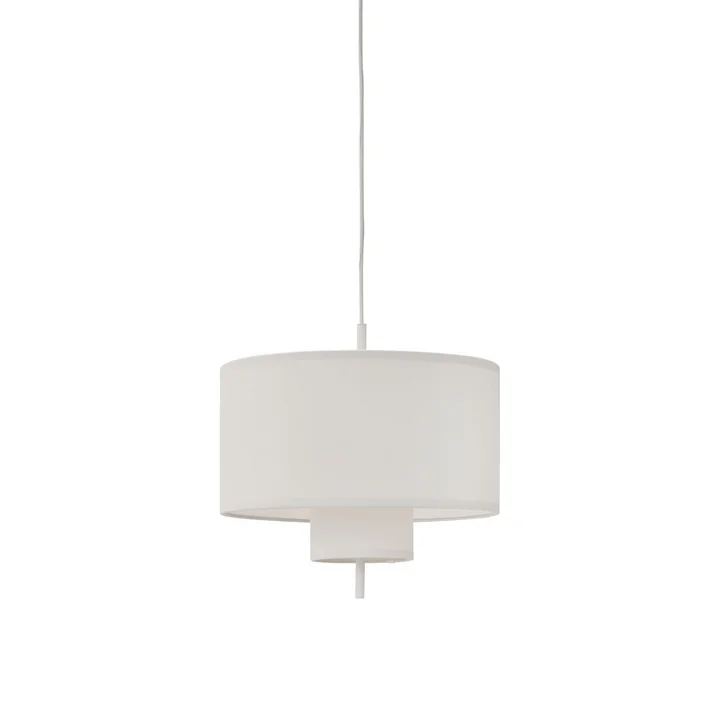 New Works - Margin Pendelleuchte Ø 50 cm, weiss