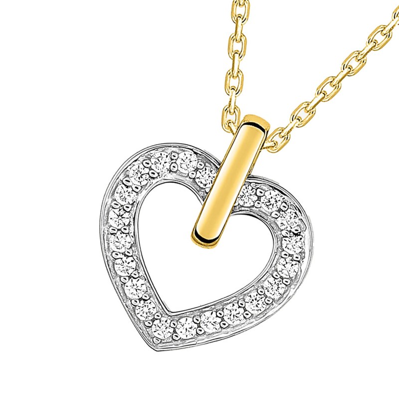 Collier Femme - Oxyde de zirconium - Or 18 Carats - Longueur : 42 cm
