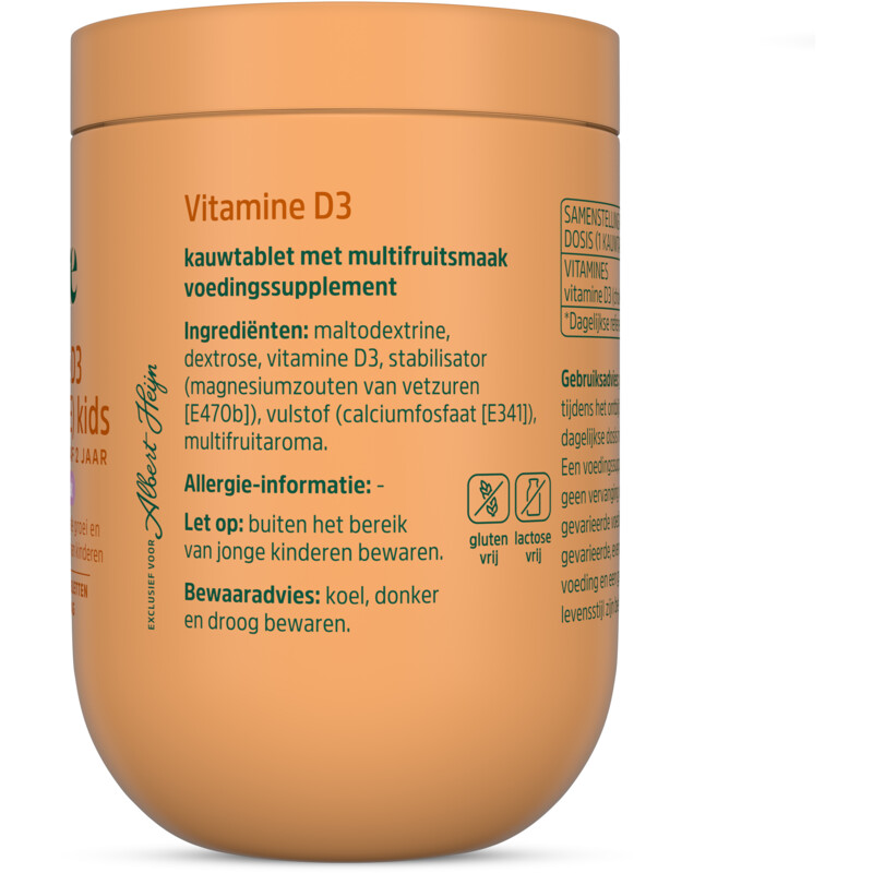 Care Vitamine D3 10µg kids