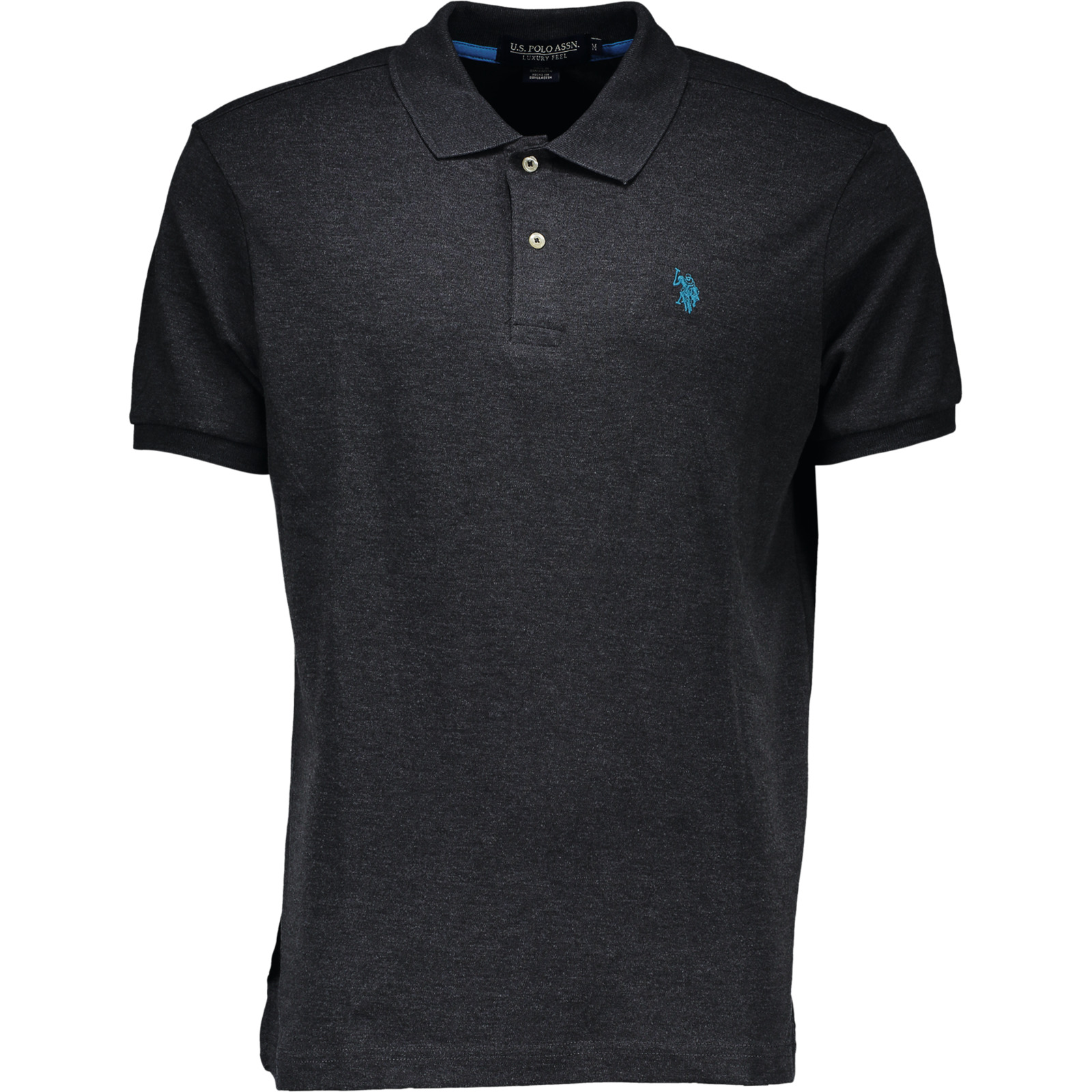 U.S. Polo Assn. Herren-Poloshirt Piqueé XL, anthrazit