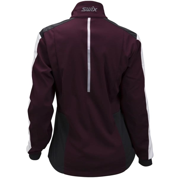 Veste ski de fond SWIX CROSS JACKET WOMEN DARK AUBERGINE