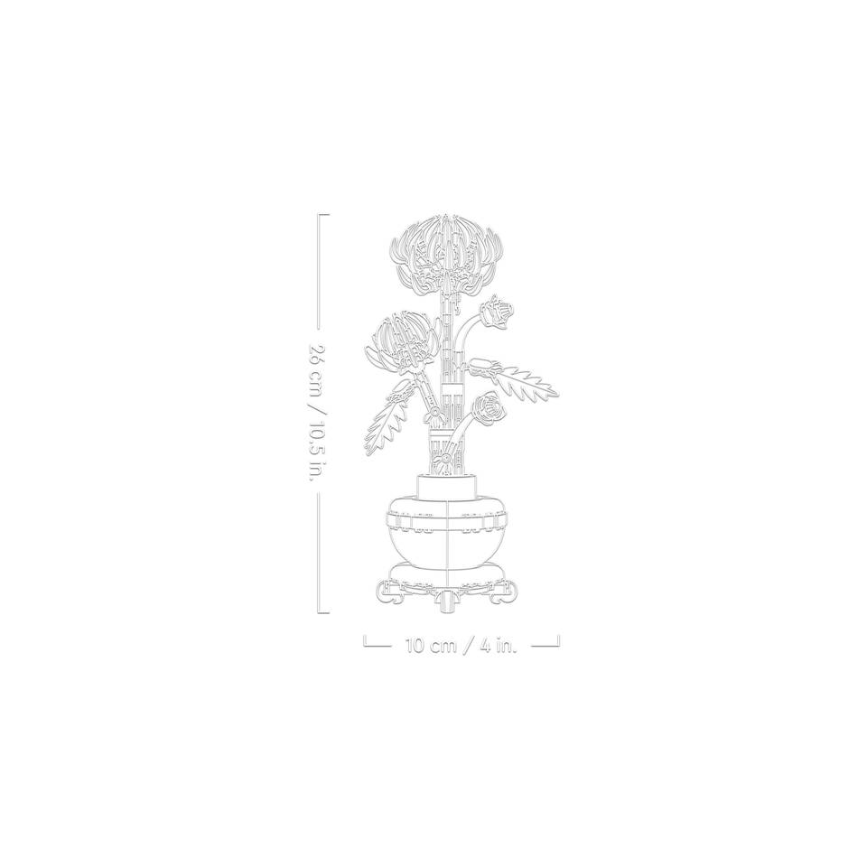 LEGO Botanicals chrysant 10368
