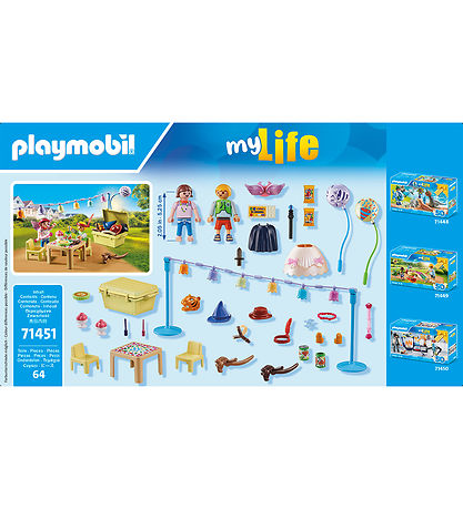 Playmobil My Life - Kostümparty - 71451 - 64 Teile