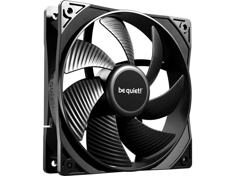 be quiet! PC-Lüfter Pure Wings 3 PWM 120 mm 120 mm PWM-Gehäuselüfter mit herausragender Zuverlässigkeit