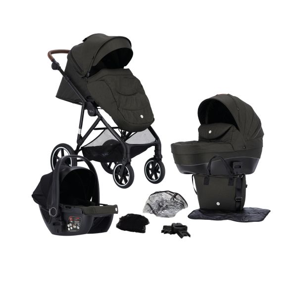 Puck Carl Kinderwagen 3-in-1 - Grijs