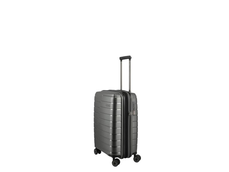 travelite Air Base Trolley S erweiterbar, Anthrazit Reisekoffer