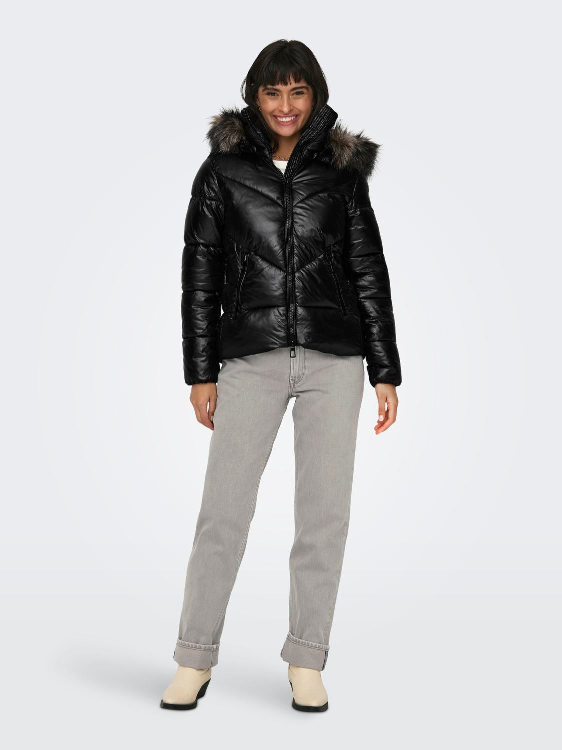 ONLFEVER Daunenjacke Black