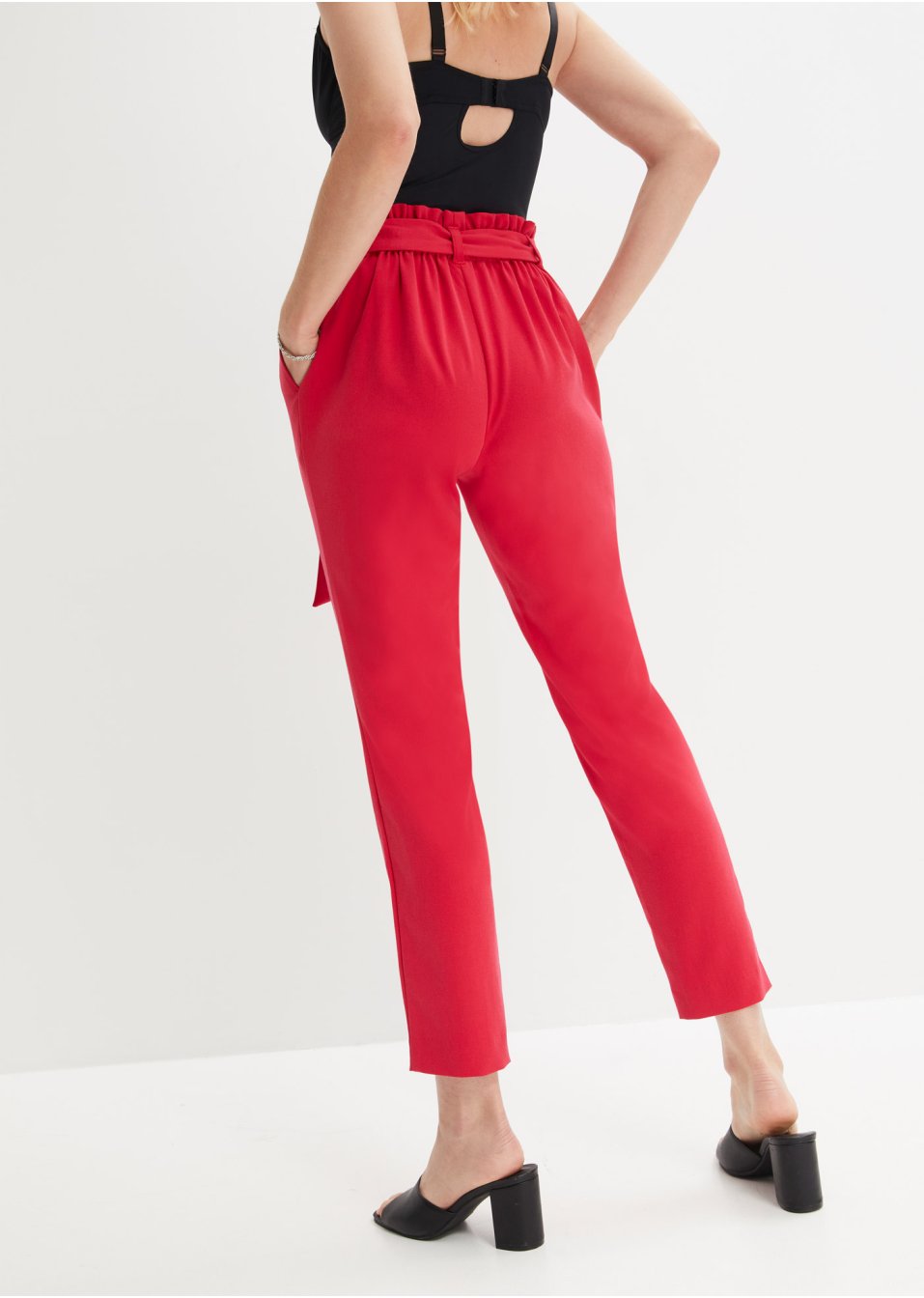 Pantalon paper bag