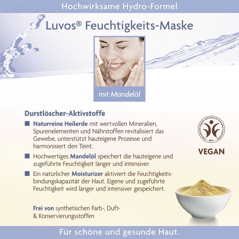 Luvos-Heilerde Feuchtigkeits-Maske