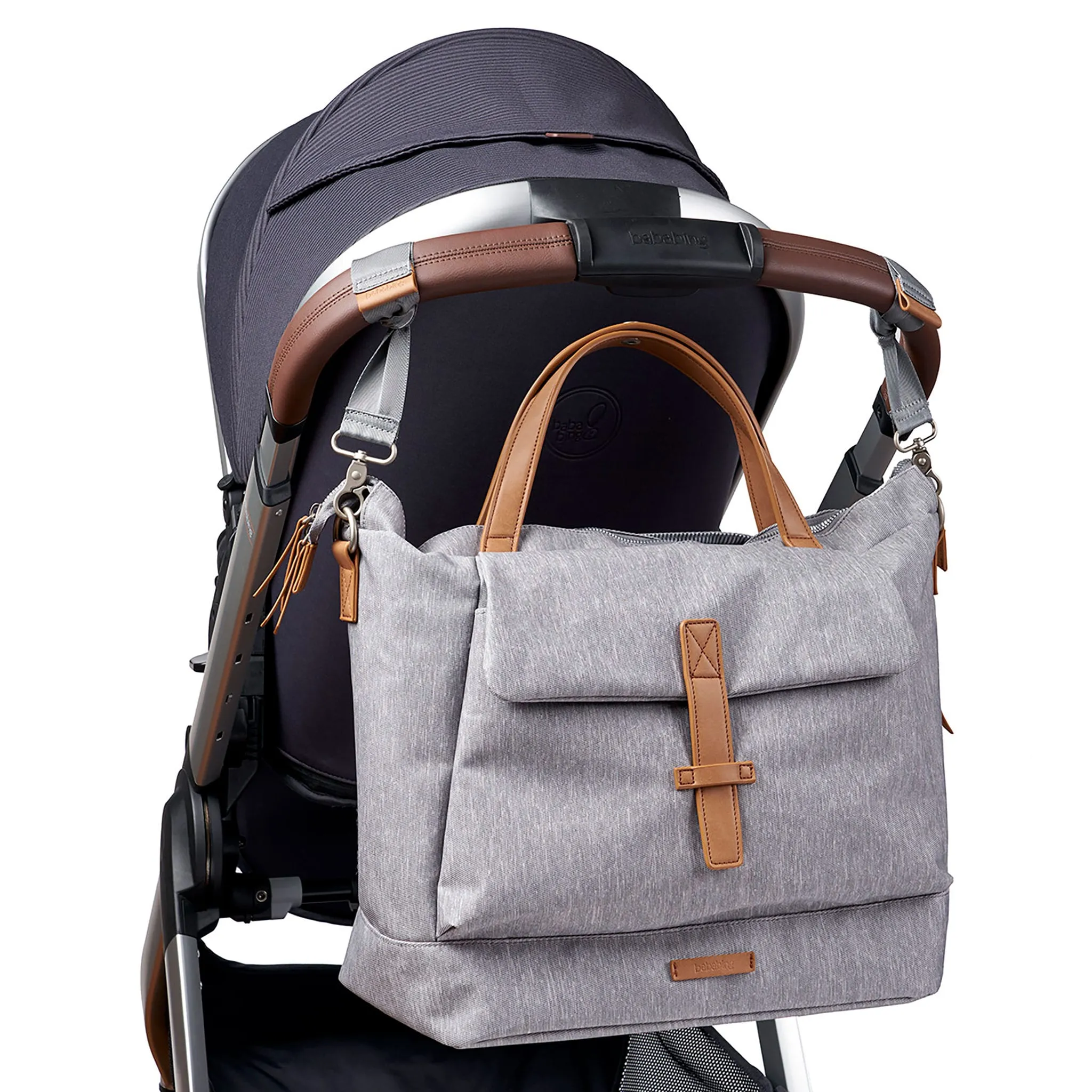 BabaBing Sac à Couches Erin - Gris