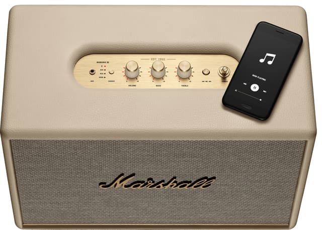 Marshall Woburn III Bluetooth højttaler (cream)