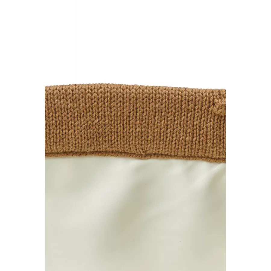 MEYCO Wickeltischkörbchen klein Knots Toffee