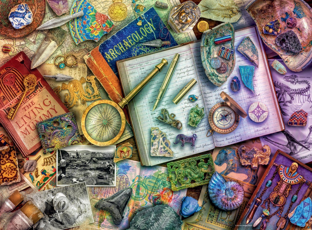 Ravensburger - Puslespil Archaeology 500 brikker