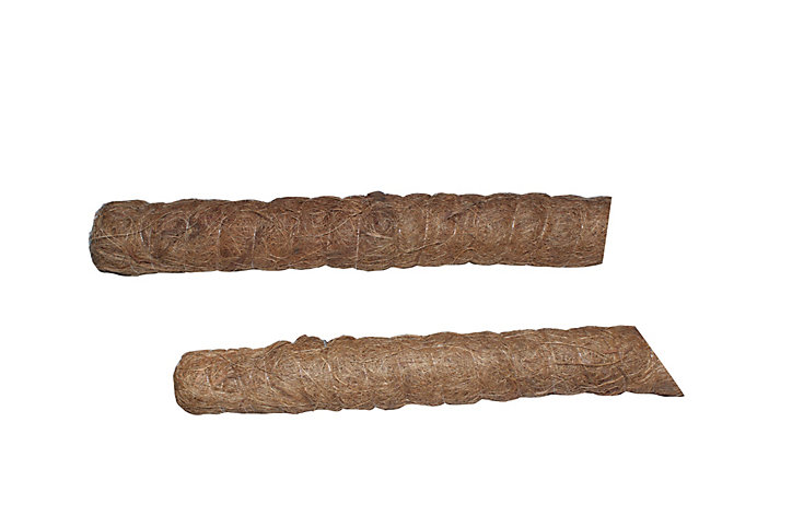 Tuteur pour plante en fibre de coco H 60 cm