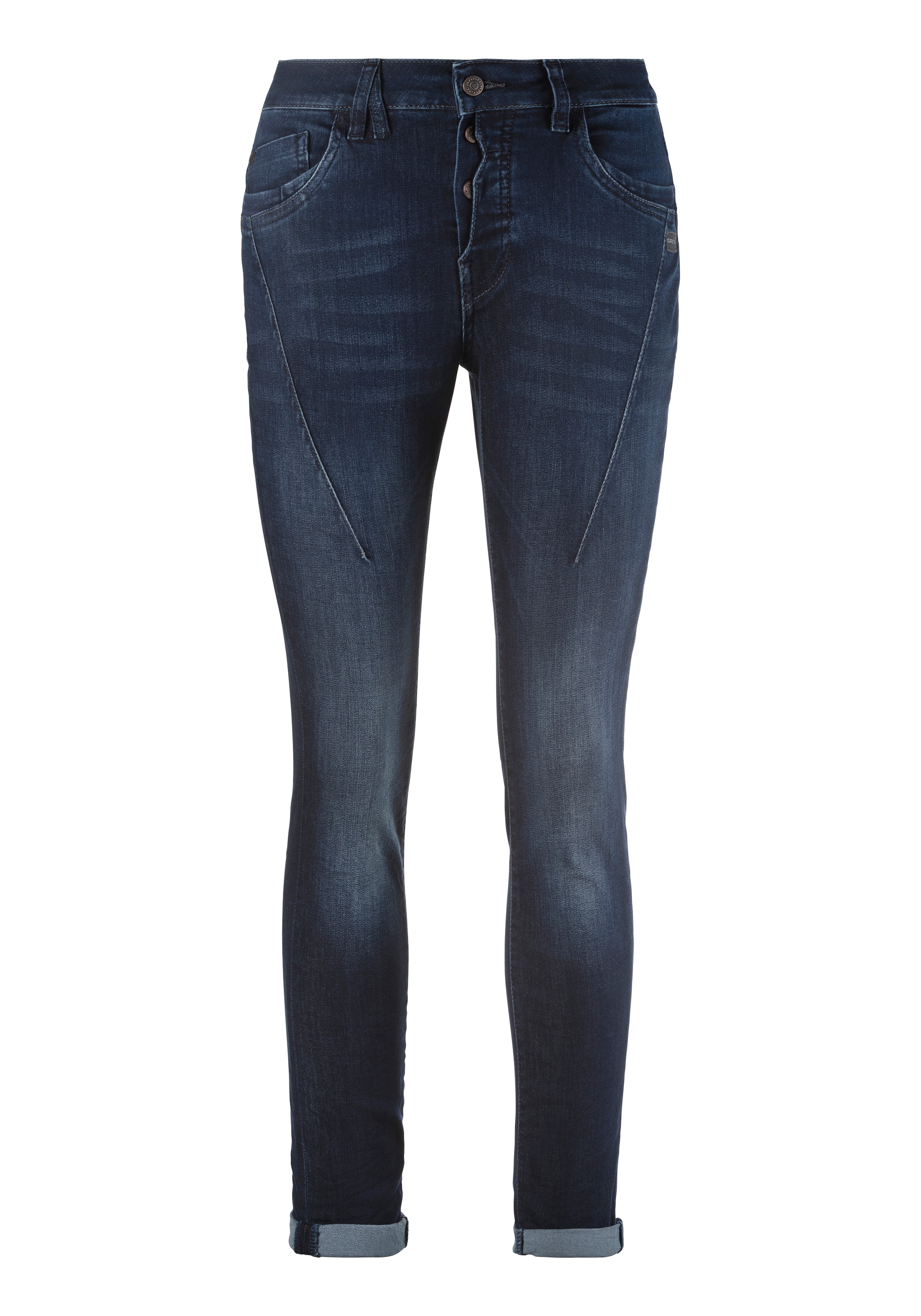 GANG Slim-fit-Jeans »94NEW GEORGINA« mit charakteristischen Abnähern quer über den Oberschenkel
