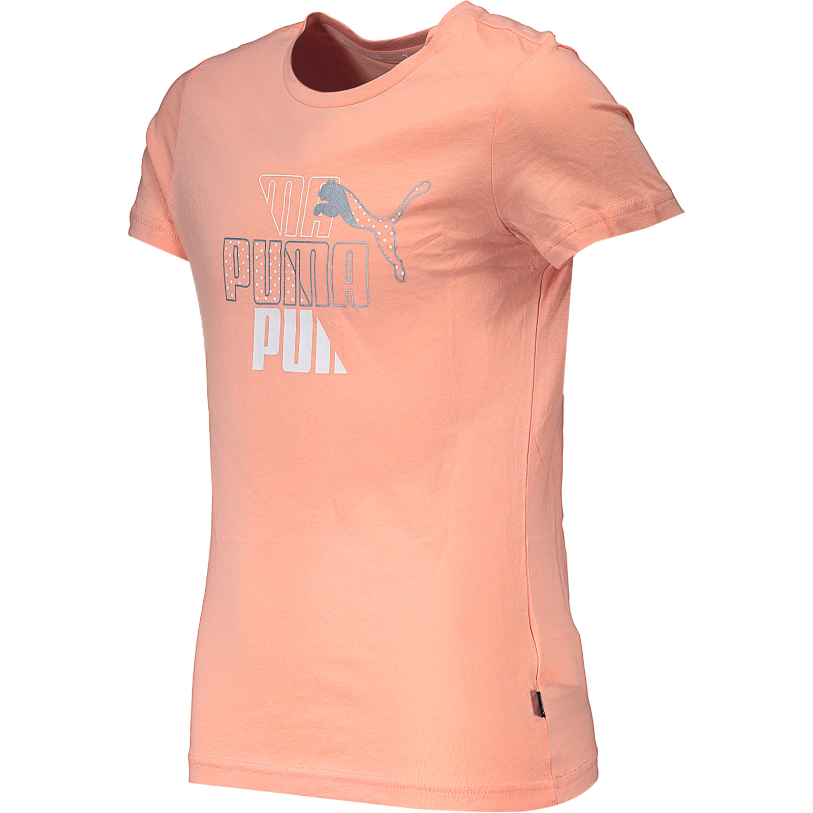Puma Girls-T-Shirt Graphic Tee pink, 140