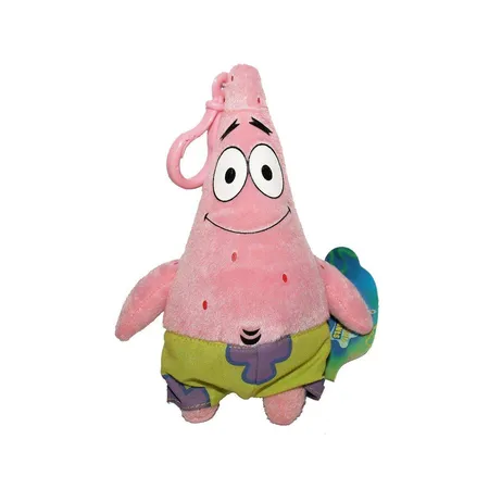 Play-By-Play Spongebob - Patrick Star Plüsch Anhänger mit Karabiner