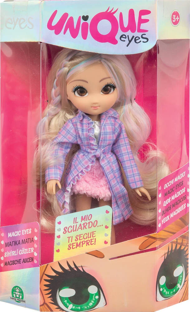 UNIQUE EYES - POUPEE  25 CM